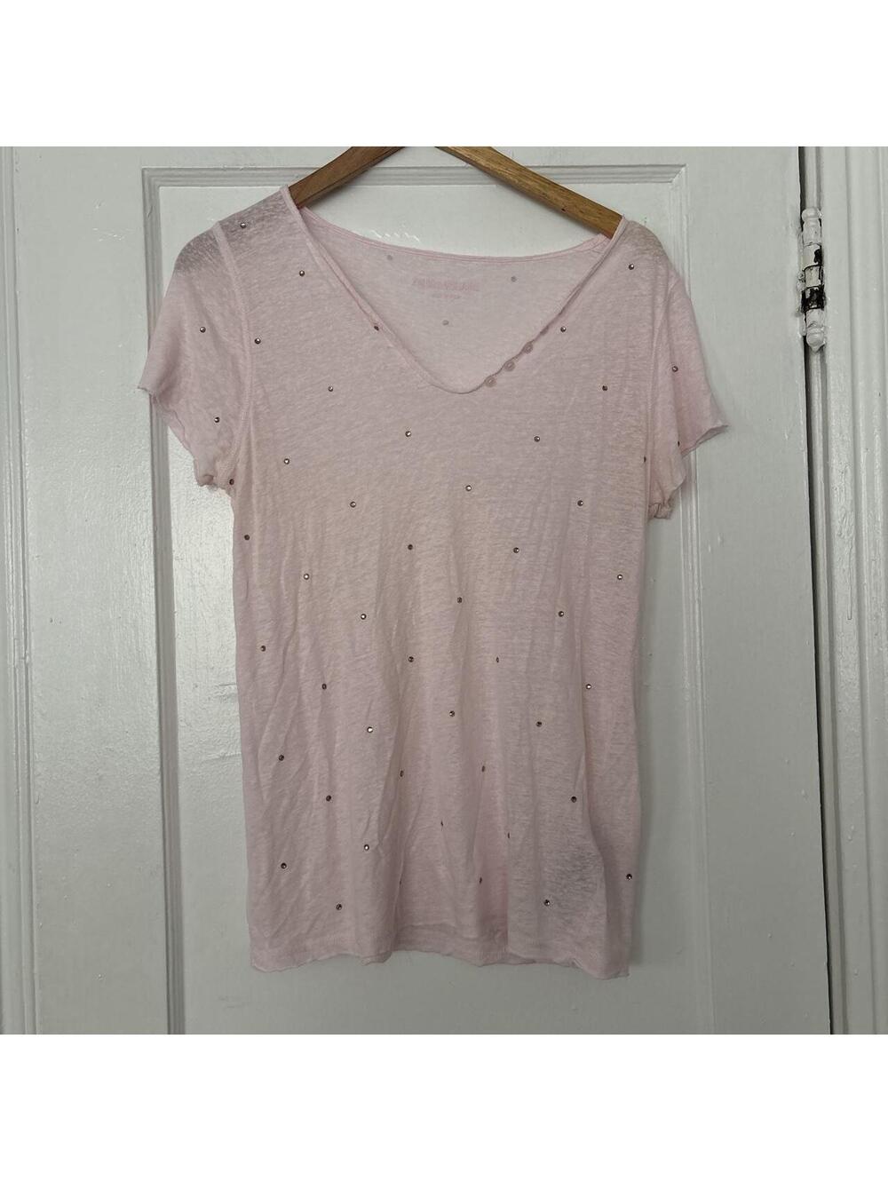 Zadig & Voltaire Women's Pink Tshirt